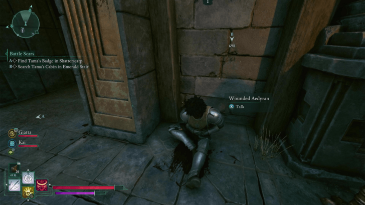 Talk to the Wounded Aedyran