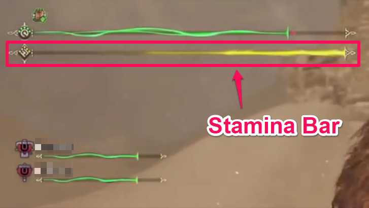 Stamina Bar Explanation
