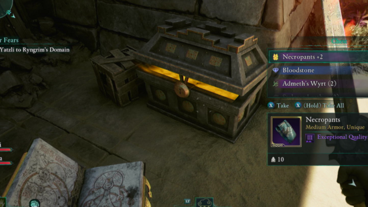 Avowed - Necropants Location in Shatterscarp