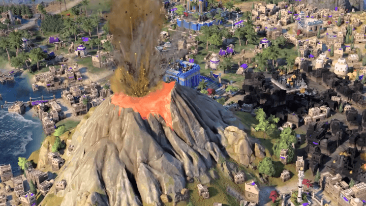 Civ 7 - Volcano Explosion