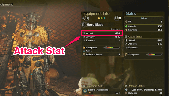 Attack Stat Explanation