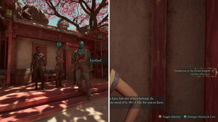 Avowed - Gambeson of the Grand Empire Location in Shatterscarp