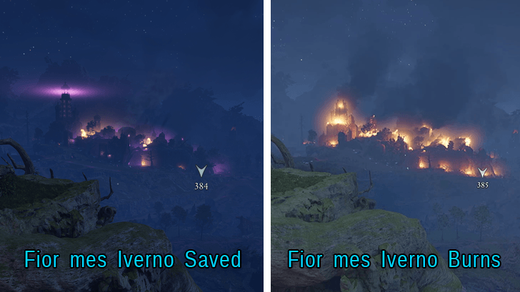 Burning Fior mes Iverno