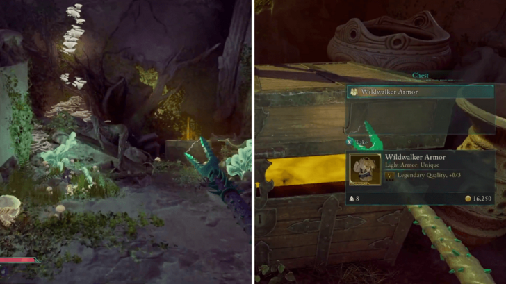 Avowed - Wildwalker Armor Location in The Garden