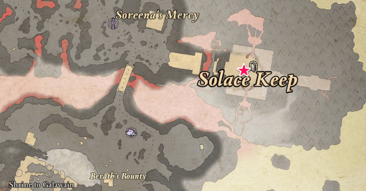 Avowed - Map Sun of Black Heaven