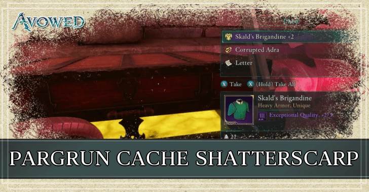 Avowed Pargrun Cache Shatterscarp