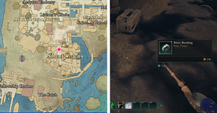 Avowed - Bitter Bonding Location