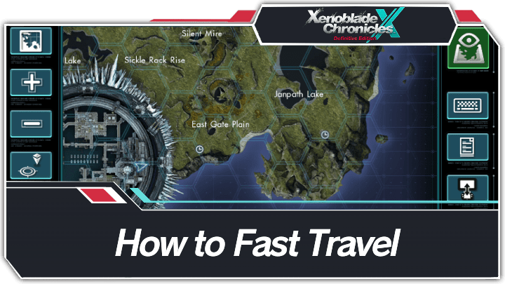 Xenoblade Chronicles X Definitive Edition - How to Fast Travel