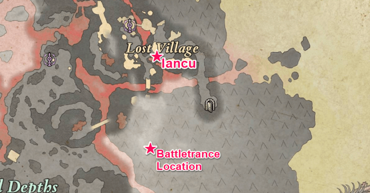 Avowed - Map Battletrance