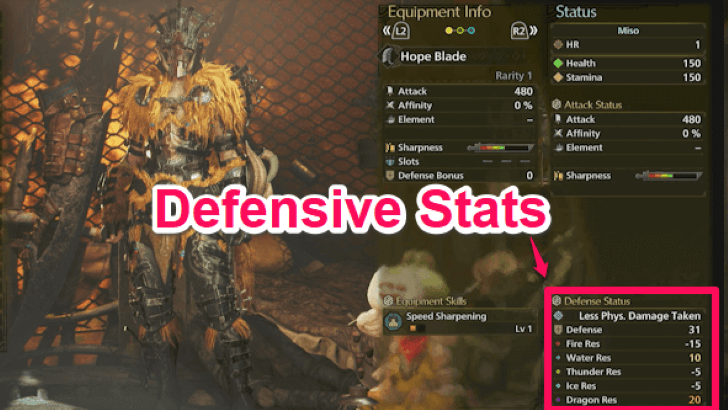 Defense Stat Explanation