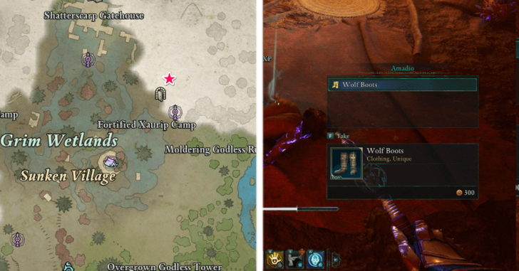 Avowed - Wolf Boots Location
