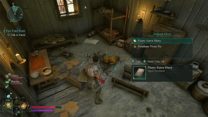 Avowed - Flame Eaten Diary