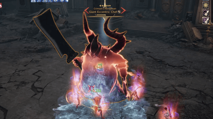 Giant Eccentric Chef