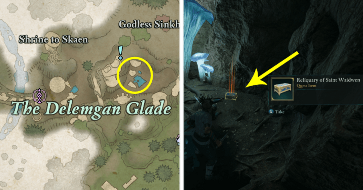 Avowed - A Relic from the Ashes Location