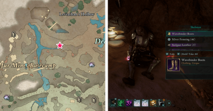 Avowed - Wavebinder Boots Location