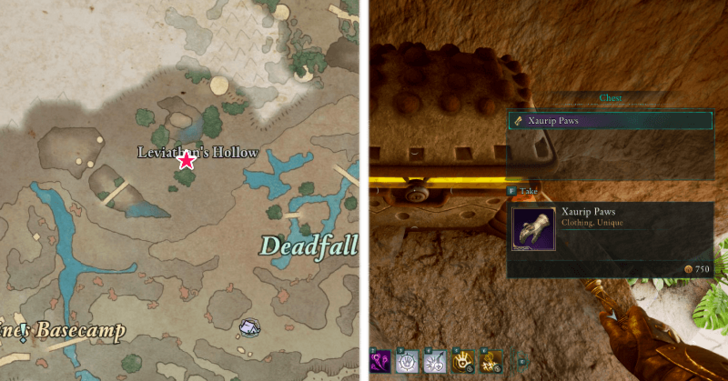 Avowed - Xaurip Paws Location