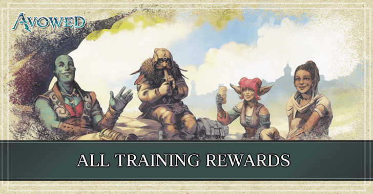 Avowed - All Training Rewards