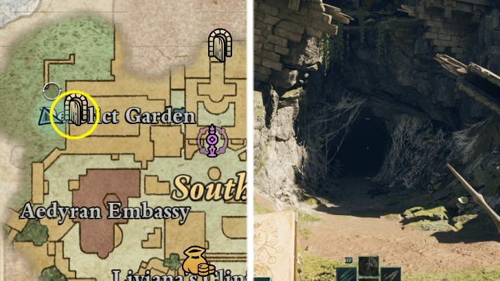 Avowed - Ruinous Cavern Location