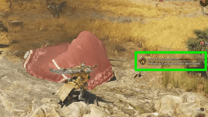 Pop-up Camps Can Get Destroyed