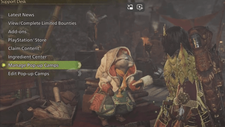 Manage Pop-Up Camps in Base Camp