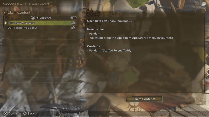 Monster Hunter Wilds Claim Content Bonuses