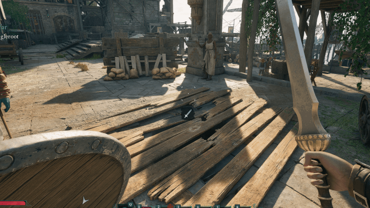 Avowed Mace Hole On Floor