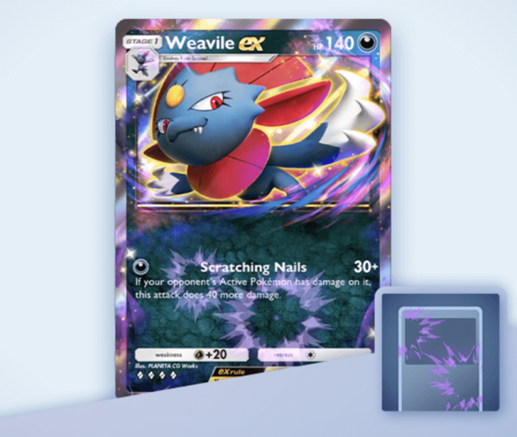 Weavile ex Flair