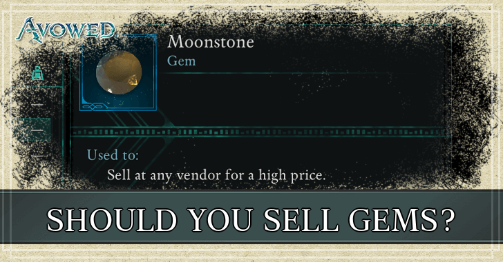Avowed - Should You Sell Gems
