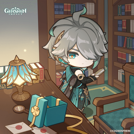 Genshin Impact - Alhaitham Birthday Art 2025