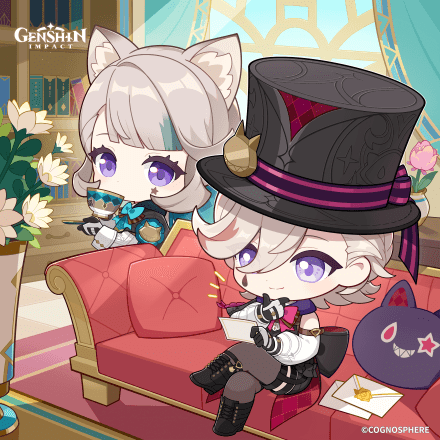 Genshin Impact - Lyney Birthday Art 2025