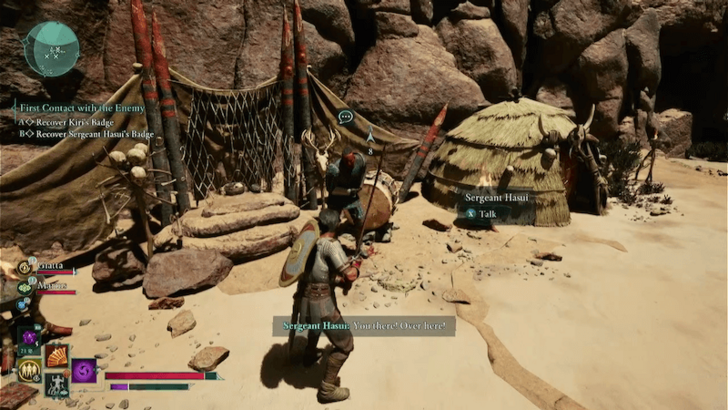 Avowed - Talk to Sergeant Hasui