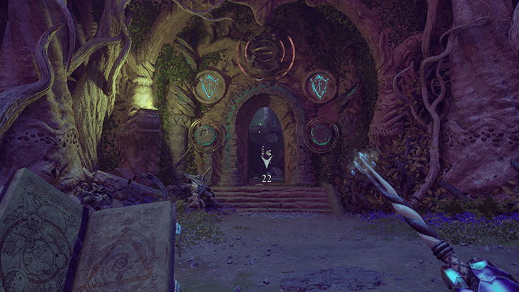 Doorway Guarded by 2 Maegfolc