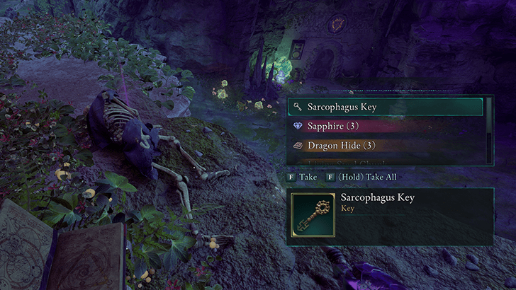 Looting the Sarcophagus Key