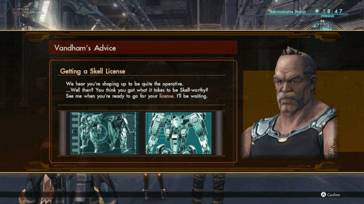 Xenoblade Chronicles X Talk to Vandham