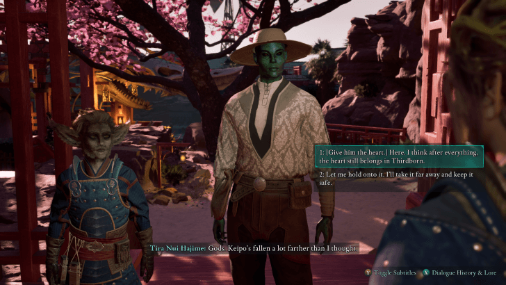 Avowed - Heart of Valor Choice