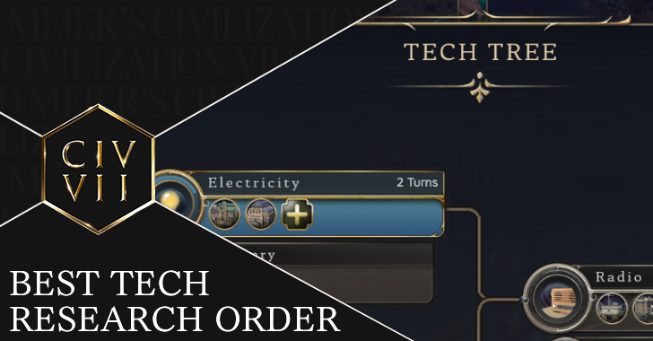Civ 7 - Best Tech Research Order