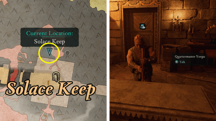 Avowed - Quartermaster Yorgu in Solace Keep