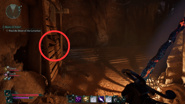 Avowed - Sand Sea Ruins Broken Wall