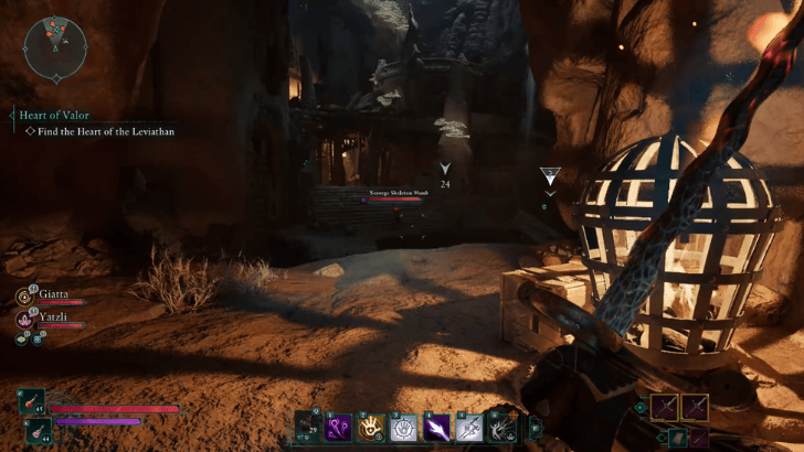 Avowed - Sand Sea Ruins Defeat Skeletons