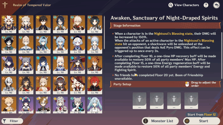 Always Bring a Healer and Shielder