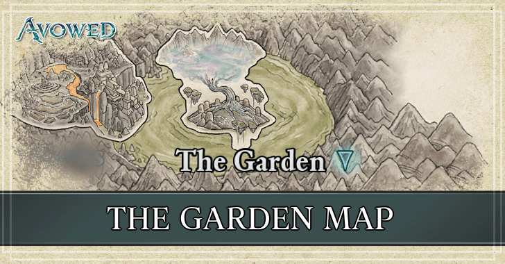 Avowed - The Garden Map