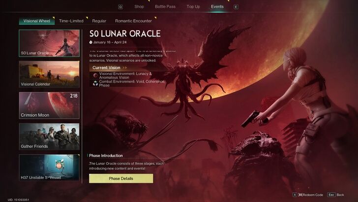 Once Human - Lunar Oracle Event