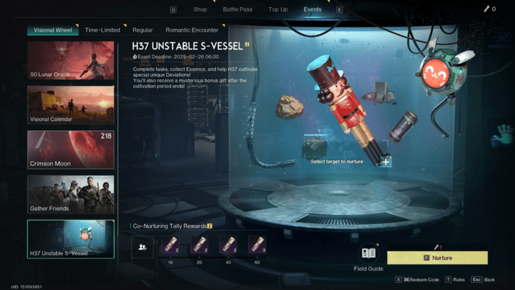 Once Human - H37 Unstable S-Vessel