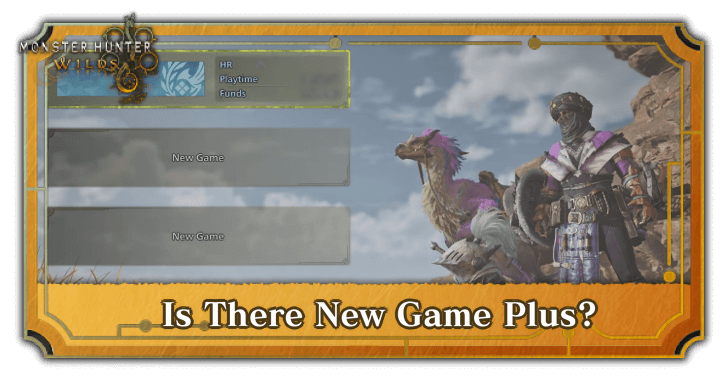 MH Wilds Top Banner - Is There New Game Plus