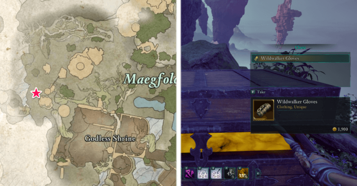 Avowed - Wildwalker Gloves Location