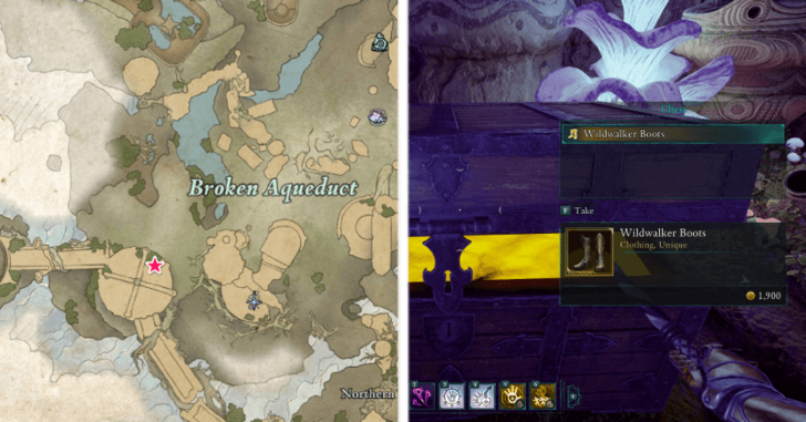 Avowed - Wildwalker Boots Location