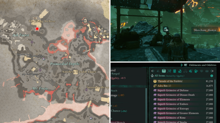 Threads of the Faithful Location