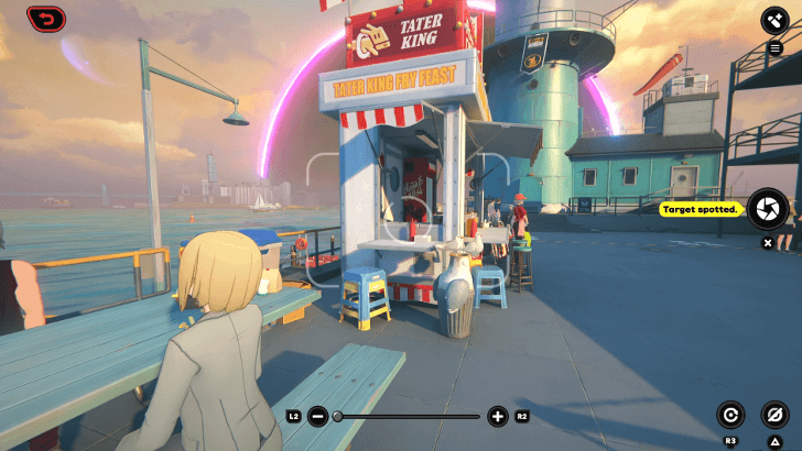 Take a Photo of the Fries Stand