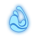 Water Icon - Black Beacon