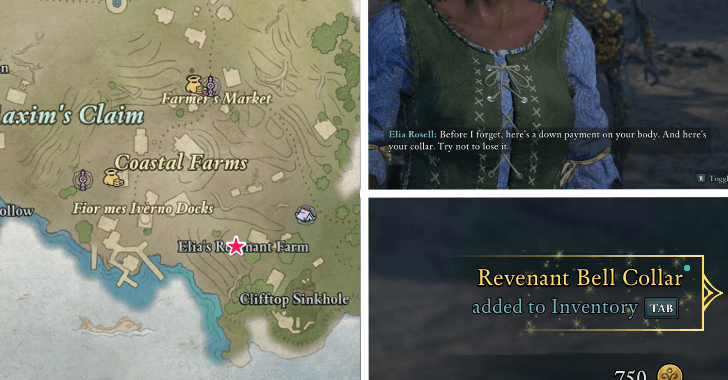 Avowed - Revenant Bell Collar Location